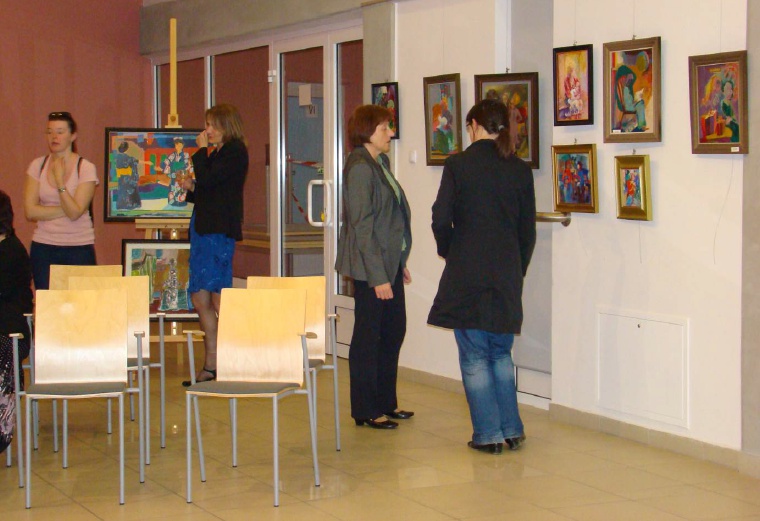 Wystawa obrazów w Gminie Siepraw