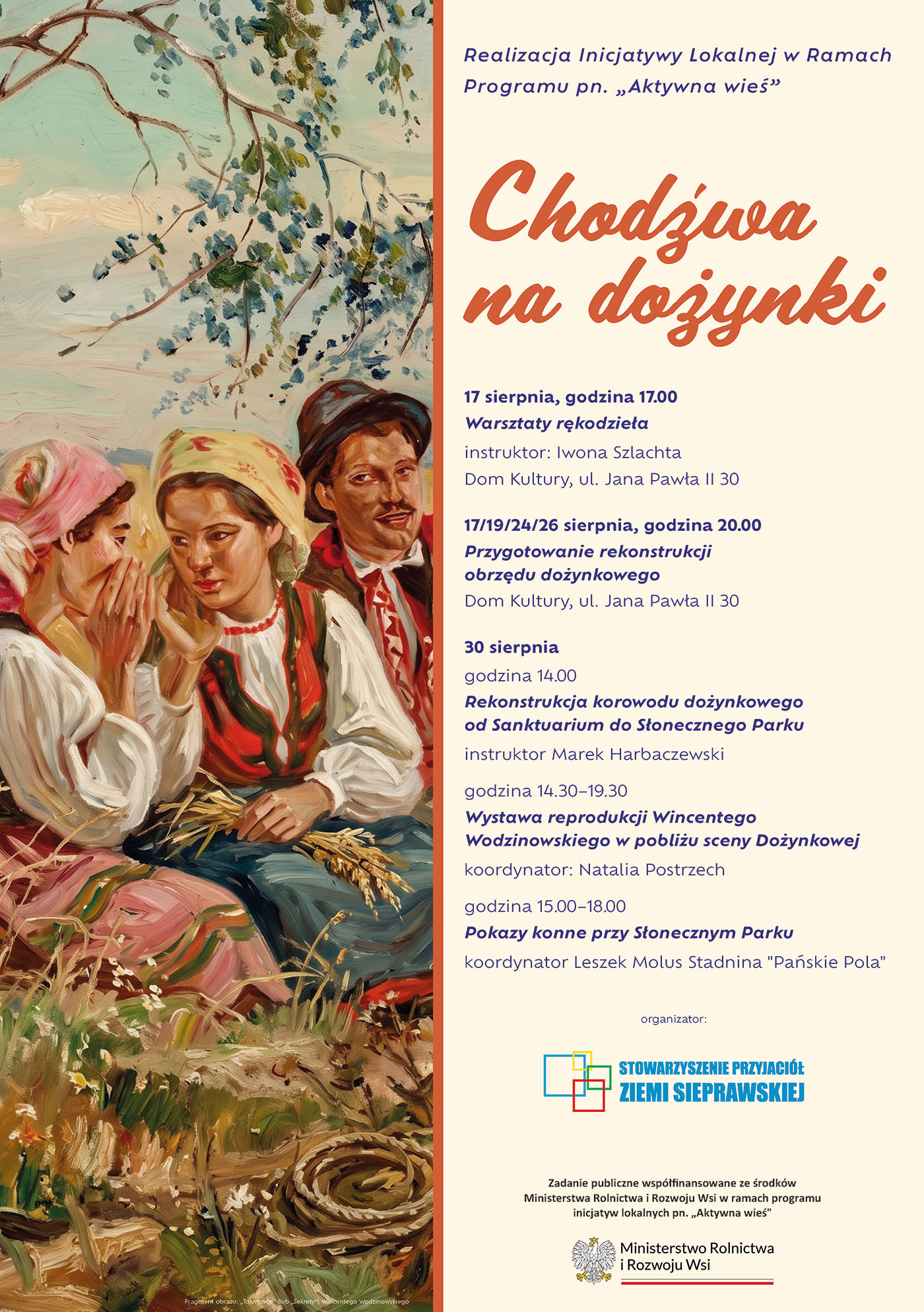 Chodźwa na dożynki - Siepraw