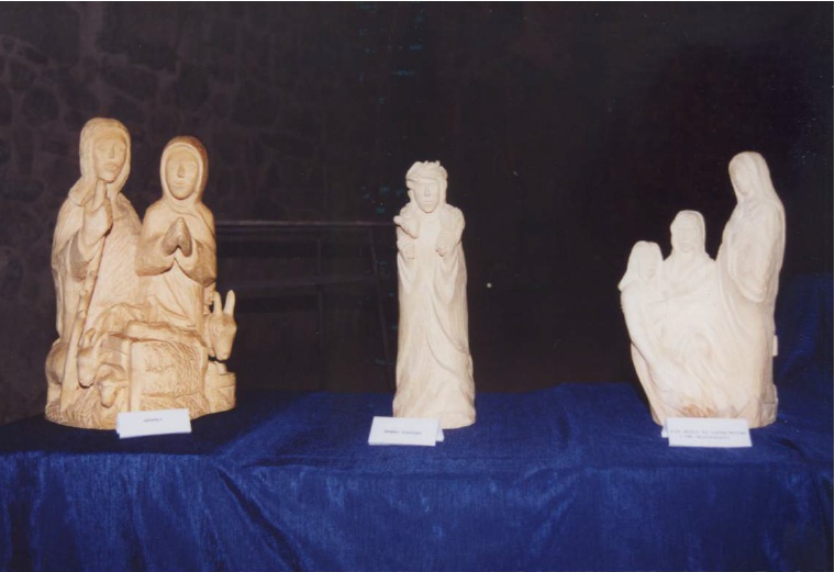 wystawa rzeźby w Sieprawiu